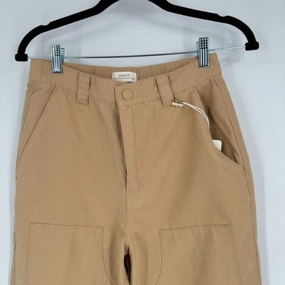 NWT Roark Women’s Passport Pants Camel Caramel Size 26 Size 2 Carpenter - Picture 7 of 13